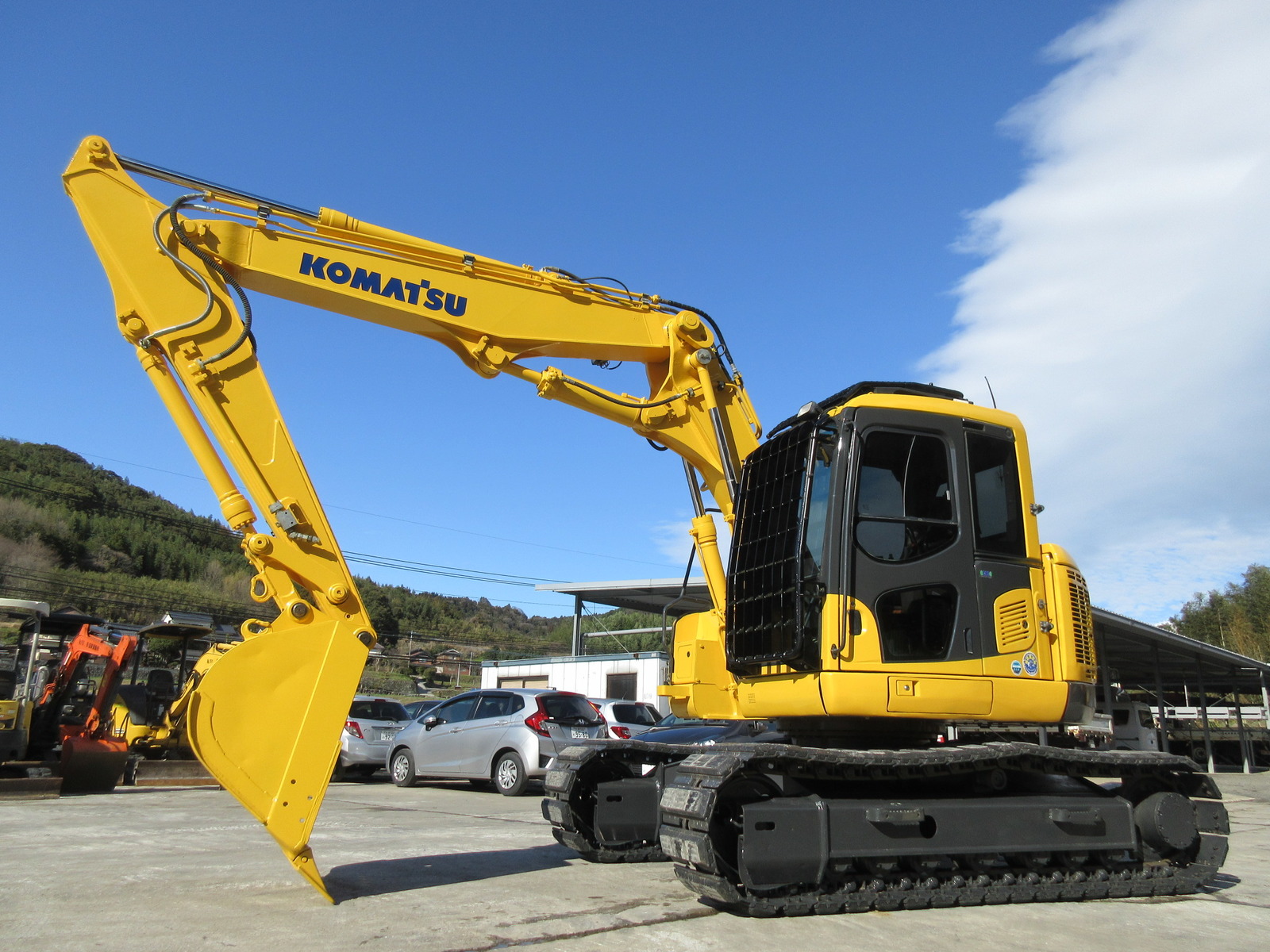 Used Construction Machine Used KOMATSU KOMATSU Demolition excavators Long front PC138US-8