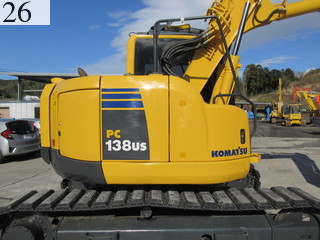 Used Construction Machine Used KOMATSU KOMATSU Demolition excavators Long front PC138US-8