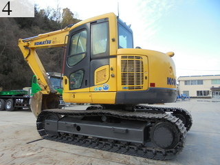 中古建設機械 中古 コマツ KOMATSU 油圧ショベル・バックホー ０．４－０．５立米 PC138US-8