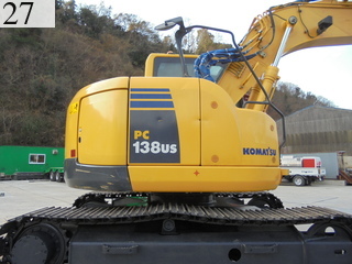 中古建設機械 中古 コマツ KOMATSU 油圧ショベル・バックホー ０．４－０．５立米 PC138US-8