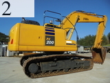 中古建設機械 中古 コマツ KOMATSU 油圧ショベル・バックホー ０．７－０．９立米 PC200-10