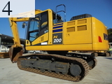 中古建設機械 中古 コマツ KOMATSU 油圧ショベル・バックホー ０．７－０．９立米 PC200-10