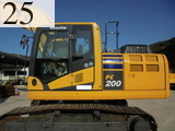 中古建設機械 中古 コマツ KOMATSU 油圧ショベル・バックホー ０．７－０．９立米 PC200-10