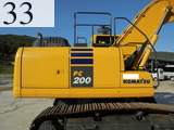 中古建設機械 中古 コマツ KOMATSU 油圧ショベル・バックホー ０．７－０．９立米 PC200-10