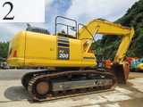 中古建設機械 中古 コマツ KOMATSU 油圧ショベル・バックホー ０．７－０．９立米 PC200-10