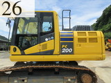 中古建設機械 中古 コマツ KOMATSU 油圧ショベル・バックホー ０．７－０．９立米 PC200-10