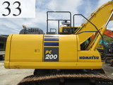 中古建設機械 中古 コマツ KOMATSU 油圧ショベル・バックホー ０．７－０．９立米 PC200-10