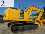 中古建設機械 中古 コマツ KOMATSU 油圧ショベル・バックホー ０．７－０．９立米 PC200-10