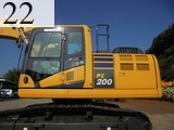 中古建設機械 中古 コマツ KOMATSU 油圧ショベル・バックホー ０．７－０．９立米 PC200-10