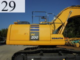 中古建設機械 中古 コマツ KOMATSU 油圧ショベル・バックホー ０．７－０．９立米 PC200-10