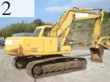 中古建設機械 中古 コマツ KOMATSU 油圧ショベル・バックホー ０．７－０．９立米 PC200-6E