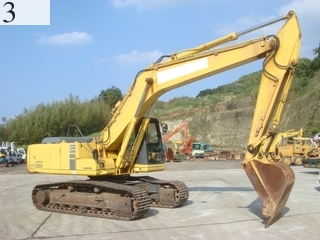 中古建設機械 中古 コマツ KOMATSU 油圧ショベル・バックホー ０．７－０．９立米 PC200-6E