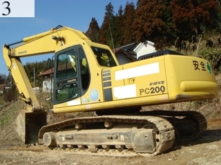 Used Construction Machine Used KOMATSU KOMATSU Excavator 0.7-0.9m3 PC200-6E