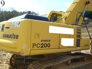 Used Construction Machine Used KOMATSU KOMATSU Excavator 0.7-0.9m3 PC200-6E