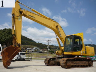 中古建設機械 中古 コマツ KOMATSU 油圧ショベル・バックホー ０．７－０．９立米 PC200-6E