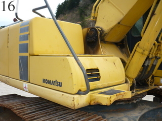 中古建設機械 中古 コマツ KOMATSU 油圧ショベル・バックホー ０．７－０．９立米 PC200-6E