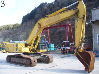 中古建設機械 中古 コマツ KOMATSU 油圧ショベル・バックホー ０．７－０．９立米 PC200-6E