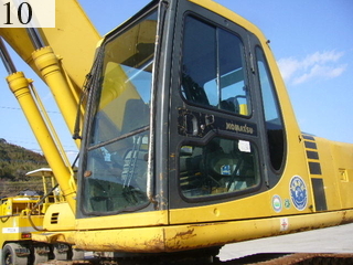 中古建設機械 中古 コマツ KOMATSU 油圧ショベル・バックホー ０．７－０．９立米 PC200-6E