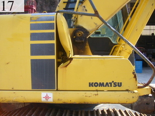 中古建設機械 中古 コマツ KOMATSU 油圧ショベル・バックホー ０．７－０．９立米 PC200-6E