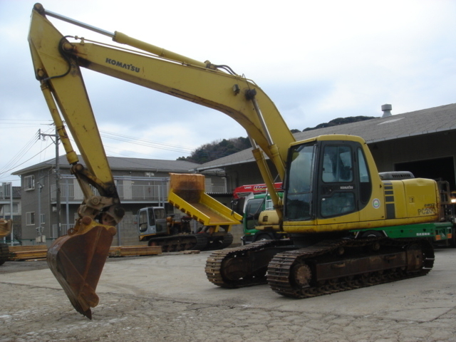 Used Construction Machine Used KOMATSU KOMATSU Excavator 0.7-0.9m3 PC200-6E