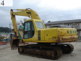 Used Construction Machine Used KOMATSU KOMATSU Excavator 0.7-0.9m3 PC200-6E