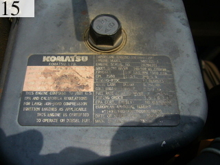 中古建設機械 中古 コマツ KOMATSU 油圧ショベル・バックホー ０．７－０．９立米 PC200-6E