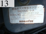 中古建設機械 中古 コマツ KOMATSU 油圧ショベル・バックホー ０．７－０．９立米 PC200-6E