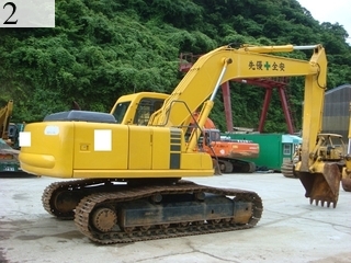 中古建設機械 中古 コマツ KOMATSU 油圧ショベル・バックホー ０．７－０．９立米 PC200-6E