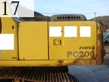 中古建設機械 中古 コマツ KOMATSU 油圧ショベル・バックホー ０．７－０．９立米 PC200-6M