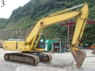 中古建設機械 中古 コマツ KOMATSU 油圧ショベル・バックホー ０．７－０．９立米 PC200-6ZE