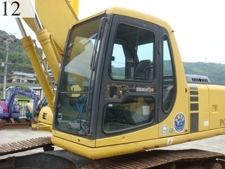 中古建設機械 中古 コマツ KOMATSU 油圧ショベル・バックホー ０．７－０．９立米 PC200-6ZE