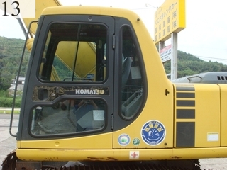 中古建設機械 中古 コマツ KOMATSU 油圧ショベル・バックホー ０．７－０．９立米 PC200-6ZE