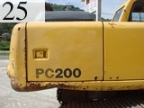 中古建設機械 中古 コマツ KOMATSU 油圧ショベル・バックホー ０．７－０．９立米 PC200-6