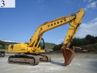 中古建設機械 中古 コマツ KOMATSU 油圧ショベル・バックホー ０．７－０．９立米 PC200-7