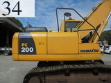 Used Construction Machine Used KOMATSU KOMATSU Excavator 0.7-0.9m3 PC200-8N1