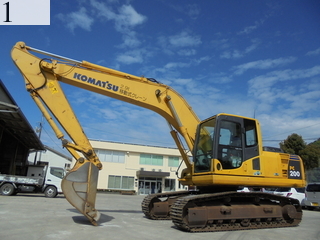 中古建設機械 中古 コマツ KOMATSU 油圧ショベル・バックホー ０．７－０．９立米 PC200-8N1