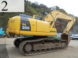 中古建設機械 中古 コマツ KOMATSU 油圧ショベル・バックホー ０．７－０．９立米 PC200-8N1