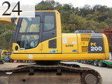 中古建設機械 中古 コマツ KOMATSU 油圧ショベル・バックホー ０．７－０．９立米 PC200-8N1