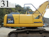 中古建設機械 中古 コマツ KOMATSU 油圧ショベル・バックホー ０．７－０．９立米 PC200-8N1