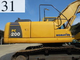 中古建設機械 中古 コマツ KOMATSU 油圧ショベル・バックホー ０．７－０．９立米 PC200-8N1