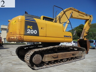 Used Construction Machine Used KOMATSU KOMATSU Excavator 0.7-0.9m3 PC200-8N1