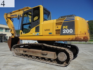 Used Construction Machine Used KOMATSU KOMATSU Excavator 0.7-0.9m3 PC200-8N1