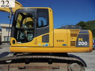 Used Construction Machine Used KOMATSU KOMATSU Excavator 0.7-0.9m3 PC200-8N1