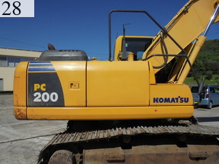 Used Construction Machine Used KOMATSU KOMATSU Excavator 0.7-0.9m3 PC200-8N1