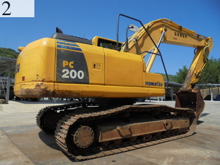 Used Construction Machine Used KOMATSU KOMATSU Excavator 0.7-0.9m3 PC200-8N1