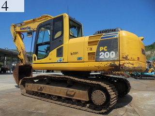 Used Construction Machine Used KOMATSU KOMATSU Excavator 0.7-0.9m3 PC200-8N1