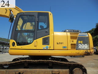 Used Construction Machine Used KOMATSU KOMATSU Excavator 0.7-0.9m3 PC200-8N1