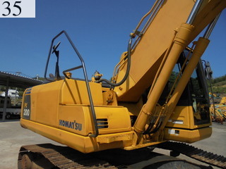 Used Construction Machine Used KOMATSU KOMATSU Excavator 0.7-0.9m3 PC200-8N1