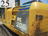 中古建設機械 中古 コマツ KOMATSU 油圧ショベル・バックホー ０．７－０．９立米 PC200-8