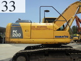 中古建設機械 中古 コマツ KOMATSU 油圧ショベル・バックホー ０．７－０．９立米 PC200-8